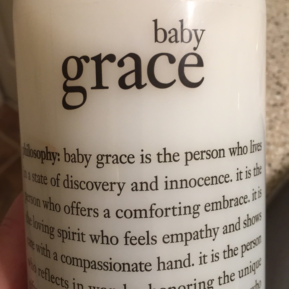 Philosophy Baby Grace 32 oz Olive Oil Body Scrub - Picture 2 of 5